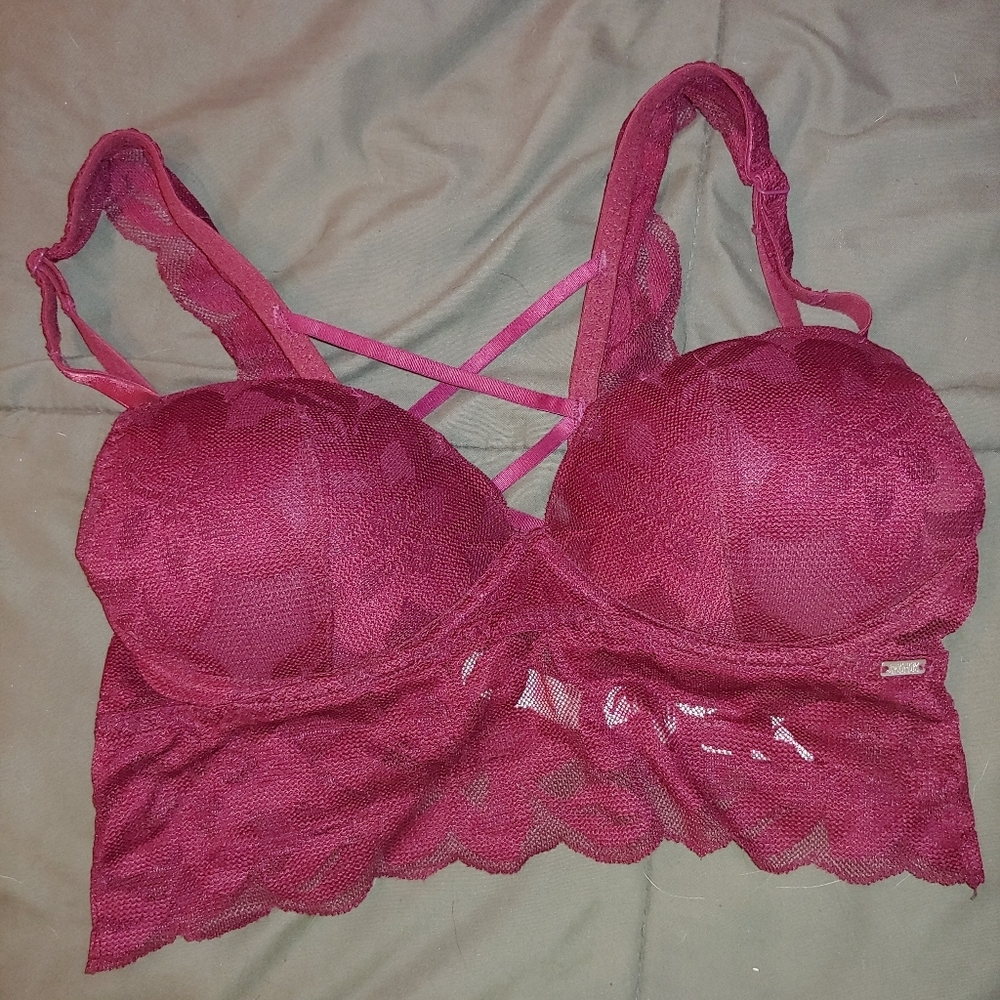 Xs pink bra